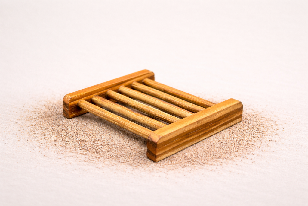 Soap Holder Dark Wood