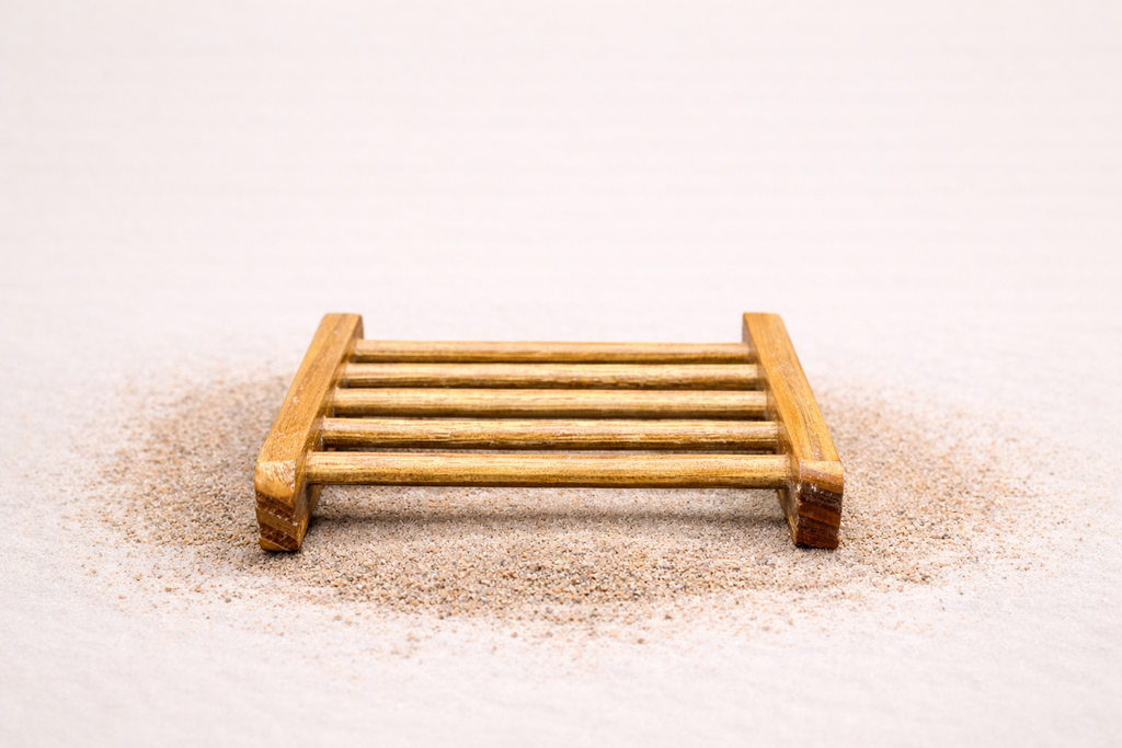 Soap Holder Dark Wood