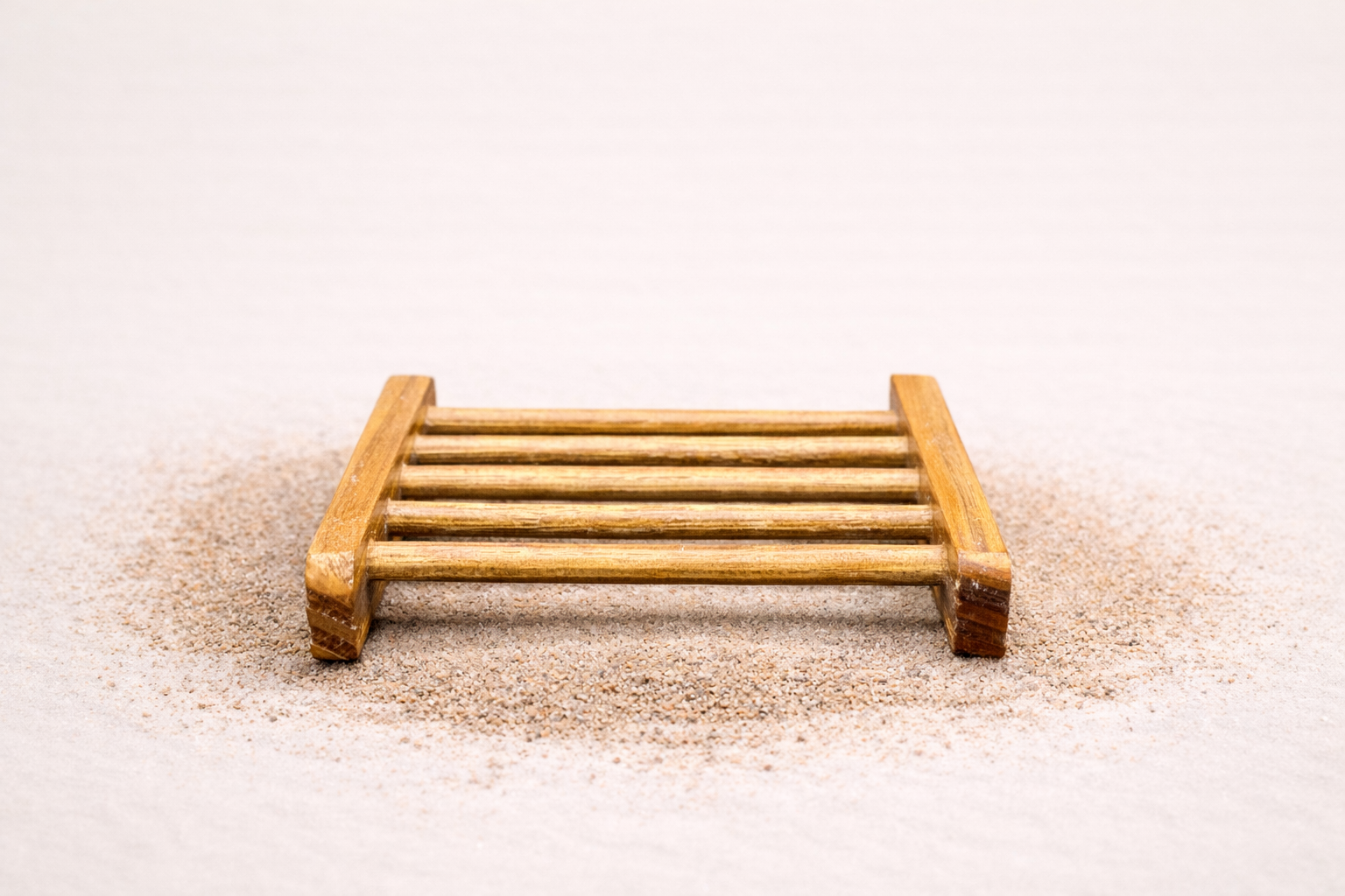 Soap Holder Dark Wood